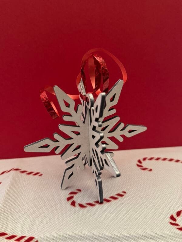 3D Snowflake Ornament - Image 2