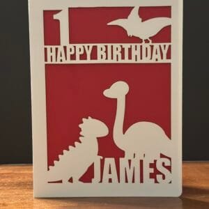 Cute Dinosaur card