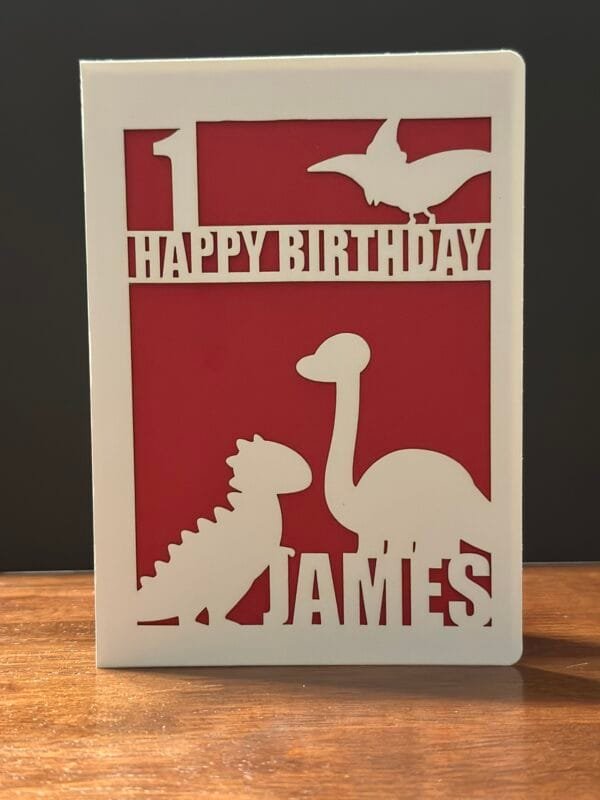 Cute Dinosaur card